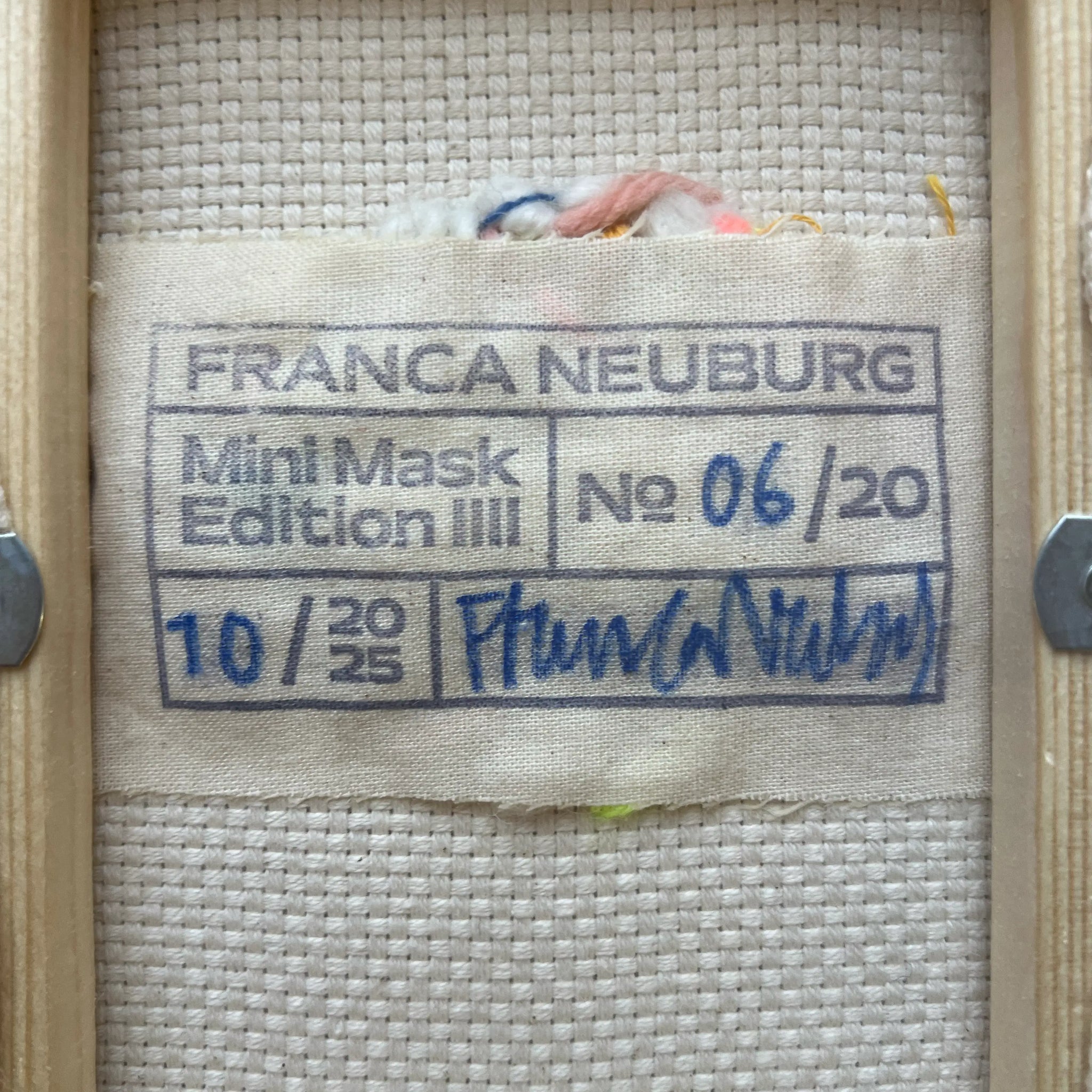 Mini Mask EDITION IIII No. 6