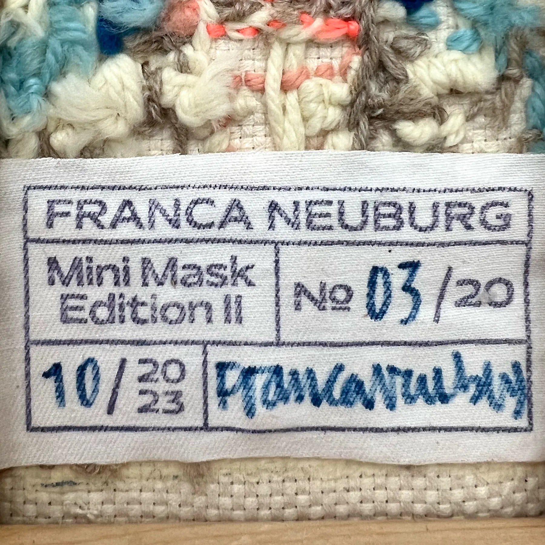 Mini Mask EDITION II No. 03